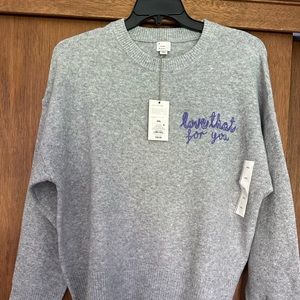 From Target.  NWT.  Cute saying.  Just not for me.